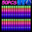Barras luminosas LED de espuma RGB de colores 3