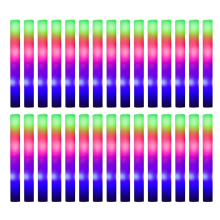 Barras luminosas LED de espuma RGB de colores