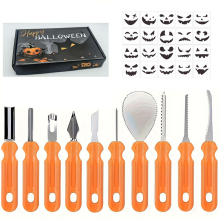Conjunto de ferramentas para esculpir abóboras de Halloween, faca para esculpir abóboras