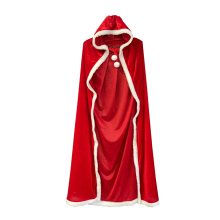Kerstmantel Santa Cloak Volwassen Kerstmantel 120cm