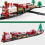 Trem elétrico de Natal de brinquedo, carro de corrida 3