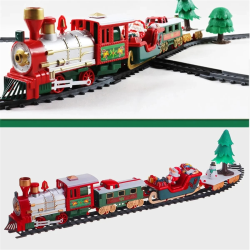 Trem elétrico de Natal de brinquedo, carro de corrida 2
