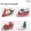 Trem elétrico de Natal de brinquedo, carro de corrida 5