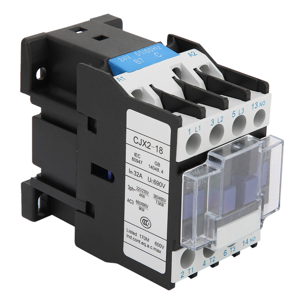 CJX2-1810 Rail Mount Contactor Industrial Electric