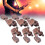 Copper Alloy Guitar Locking Tuners, 3 Left & 3 Right Head Knobs 16