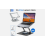 360° All Metal Portable Laptop Tablet Stand Riser Adjustable Holder 1