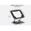 360° All Metal Portable Laptop Tablet Stand Riser Adjustable Holder 8