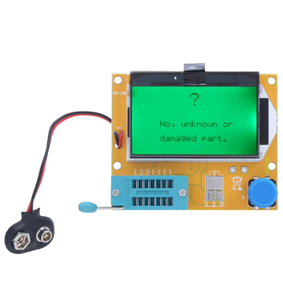 Transistor Tester Graphical Resistance Capacitance