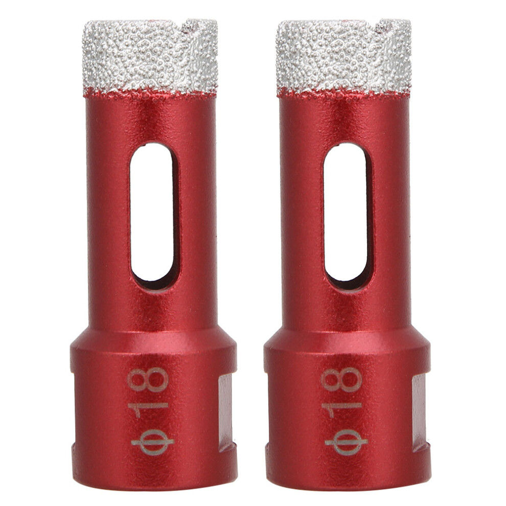 2Pcs Hole Saws Bit Diamond M14 Female Thread Angle