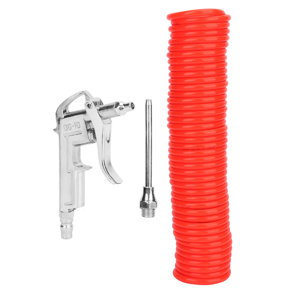 Aluminum Alloy Air Duster Blow Gun with 9m Spring
