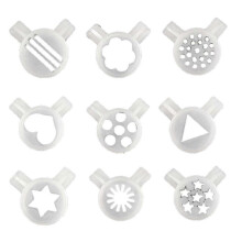 9 x 32mm universal icing nozzles BV