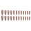 24pcs Length False Nails Long French False Nails False Tips Artificial Finger Manicure 6