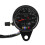 60mm Black Motorcycle Odometer Speedometer Gauge 15