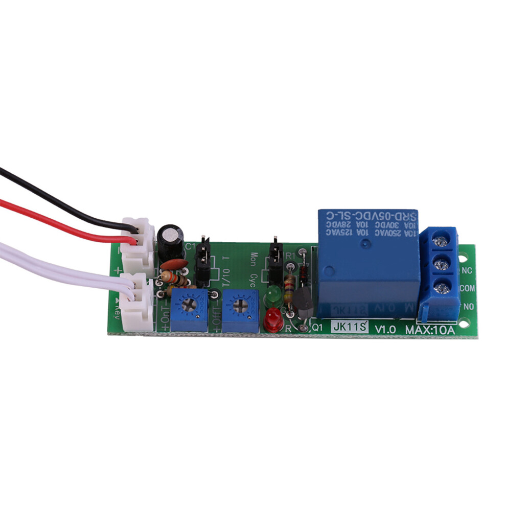 Adjustable Cycle Timer Delay On/Off Switch Relay