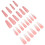 24Pcs Press on Nails Fake Nail Tips Manicure False Nail Ballet False Nail Tips 10