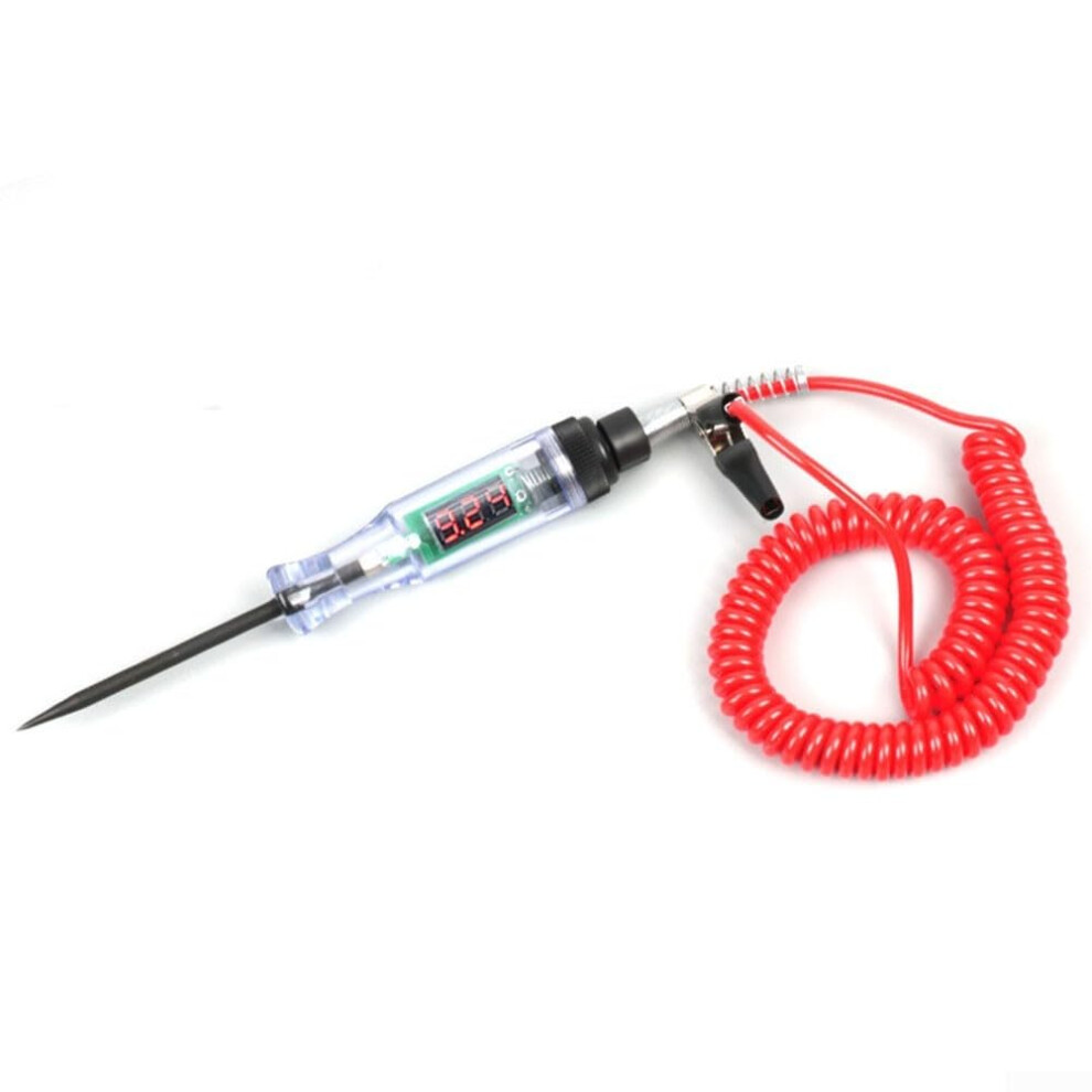 Car Circuit Tester Probe Pen, Premium Electrical Diagnostic Tool For Automotive Troubleshooting, Compact Size, Durable Material 6038364018809