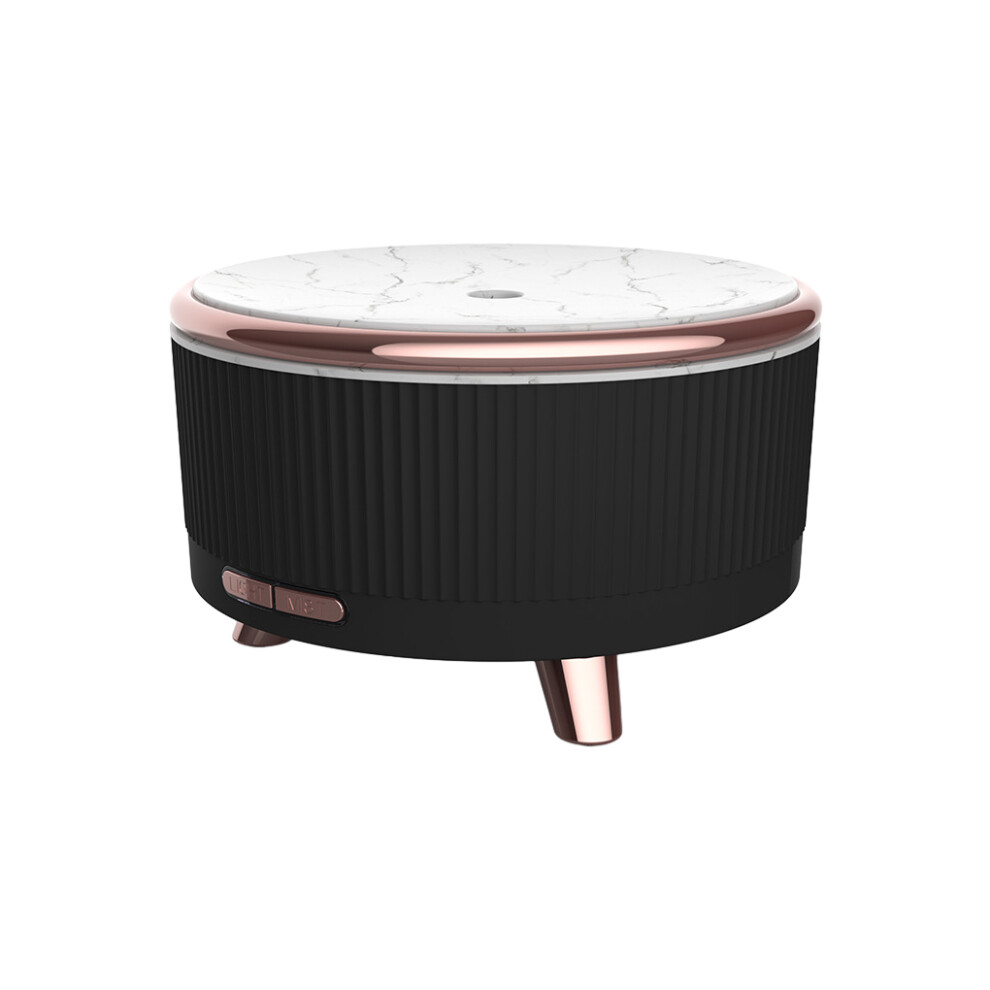 (Black, US Plug) 500ml Ultrasonic Air Humidifier Essential Oil Diffuser Sprayer Home-image-OPC-PK9FXDS-NEW