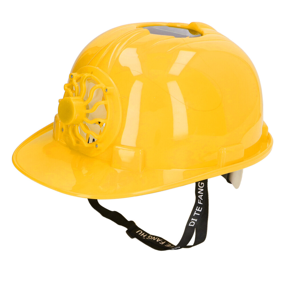 Hard Hat With Solar Fan Plastic Ventilated Safety 8320539675565