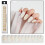 Reflective Mirror False Nails Metallic Ab  False Nail Tips for Women Girl 3