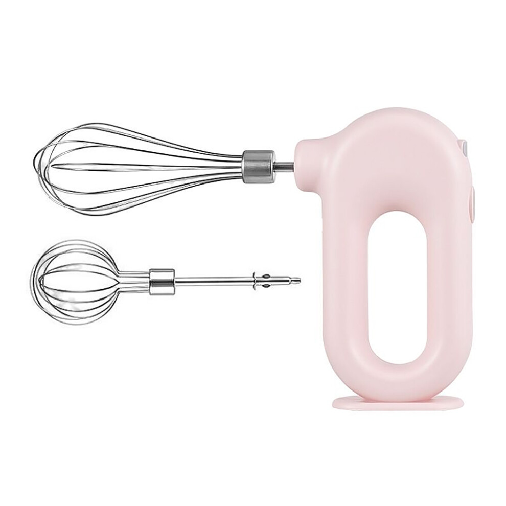 (Pink) Egg Beater Electric Mixer Kitchen Gadget Adjustable Handheld Eggs-image-OPC-PK9G2SS-NEW