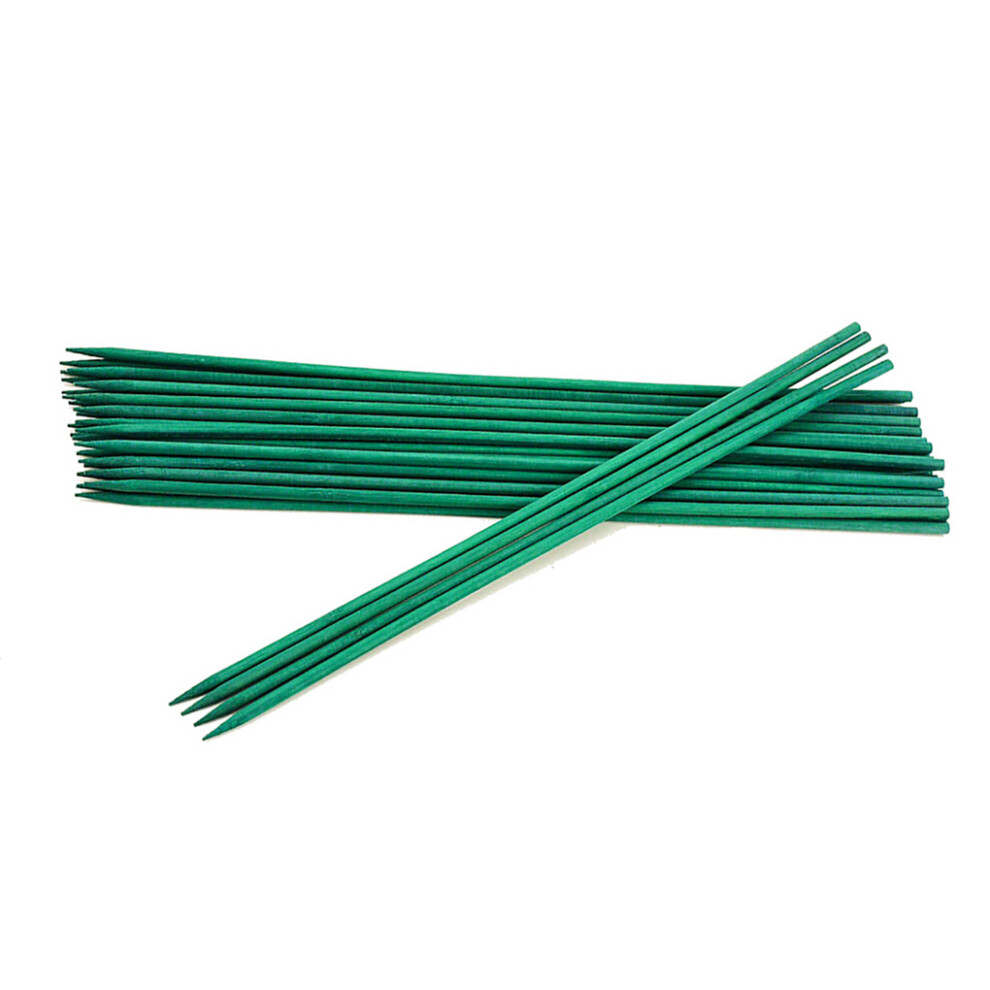 100 Pieces Wood Plant Support Stakes Decorative Bamboo Sticks-image-OPC-PK9G5KV-NEW
