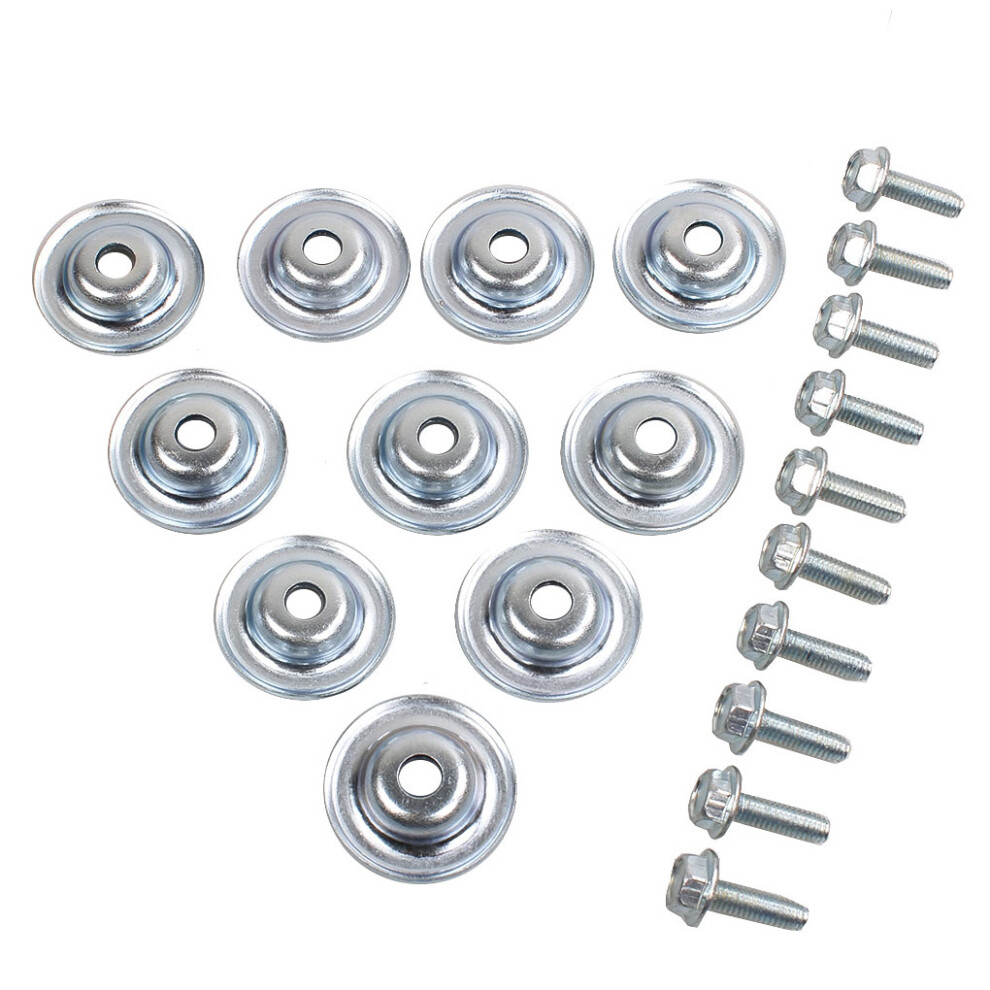 20 Pieces/Set Auto Skid Plate Washer Professional Automotive Bolts-image-OPC-PK9G6DS-NEW