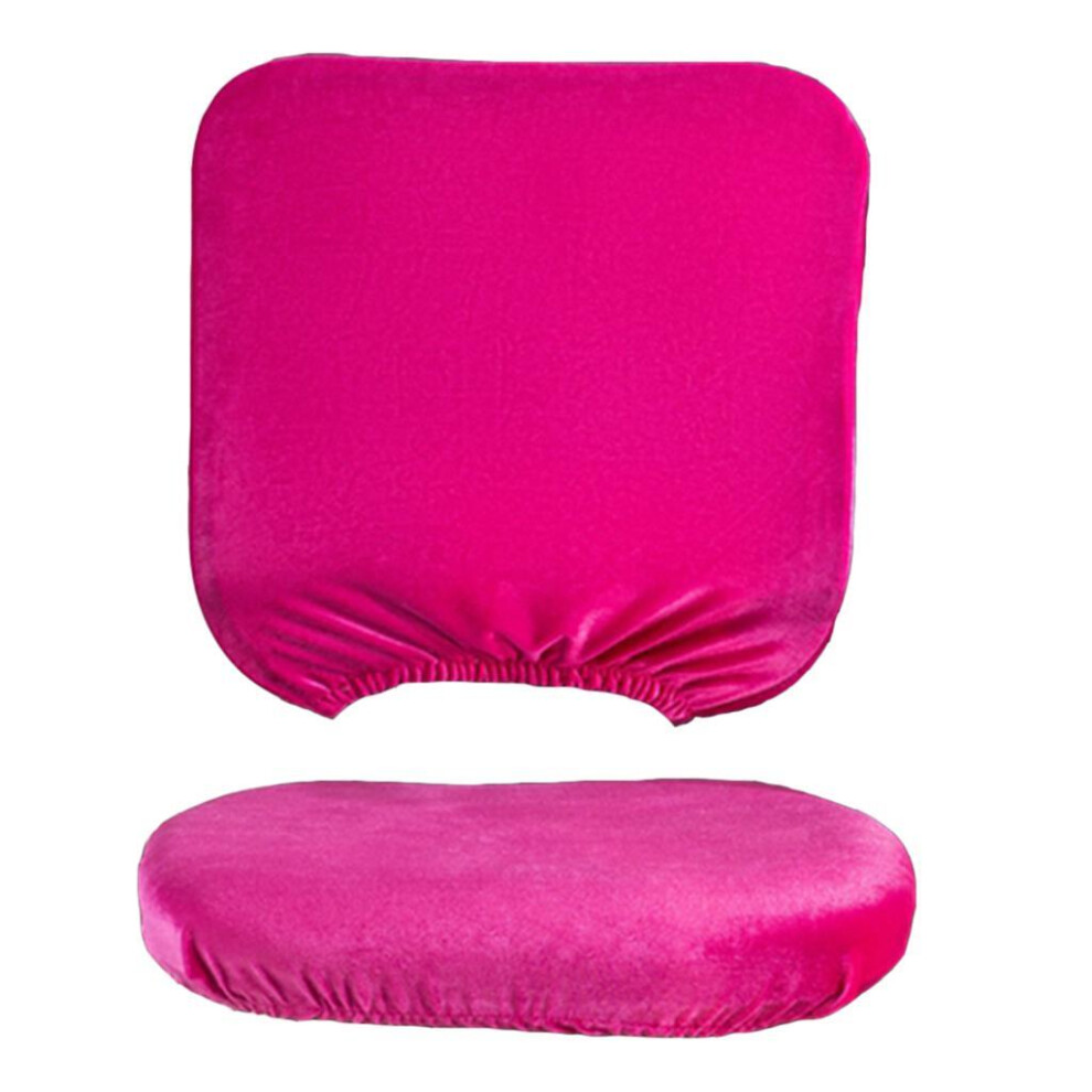 (Rose Red) Stylish Stretchable Slipcover Office Computer Chair Covers Removable-image-OPC-PK9G8FQ-NEW