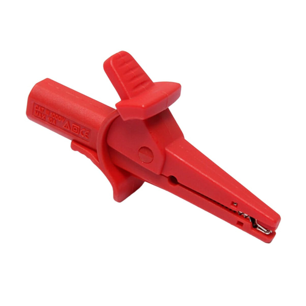 Insulated Alligator Clip Banana Plug Test Clip For Multimeter, Battery Chargers, Solar Panels, Durable And Reliable 6038364018908