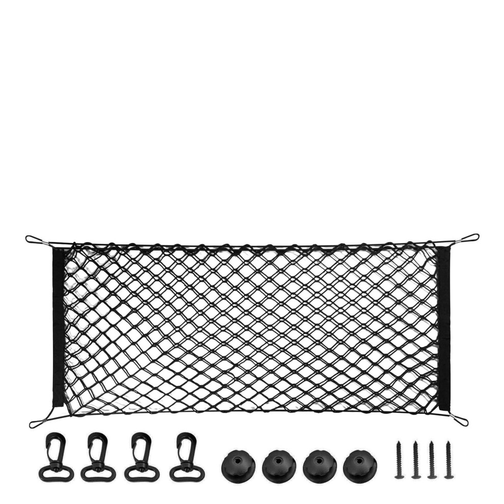 Trunk Cover Elastic Cargo Net Organizer 90X40cm For Bmw X5 E53 E70 F15 F85 G05 M Sport 2019-2021 6482260340746