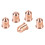 5pcs Plasma Cutter Nozzles Torch Tips Consumables 8