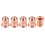 5pcs Plasma Cutter Nozzles Torch Tips Consumables 6