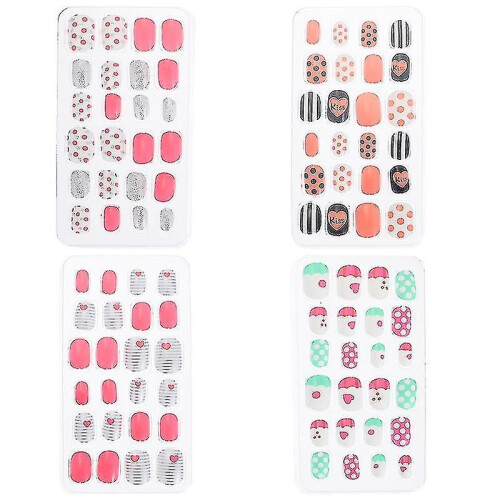 96pcs Children False Nails