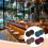 (White, M) 2X Stool Cover Bar Supplies Dustproof Softness Multicolored Elasticity 2