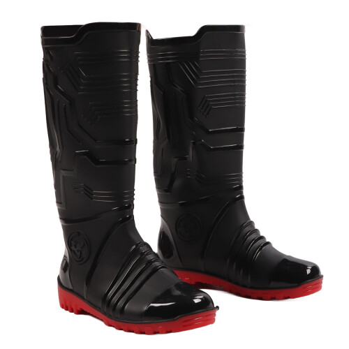 Men Rain Boots Waterproof Breathable Wear 2