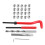 25pcs Thread Repair Insert Kit Compatible Hand 12