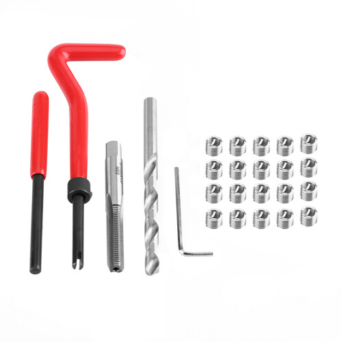 25pcs Thread Repair Insert Kit Compatible Hand