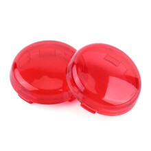 2 pcs Motorcycle Turn Signal Light Lens Cover For