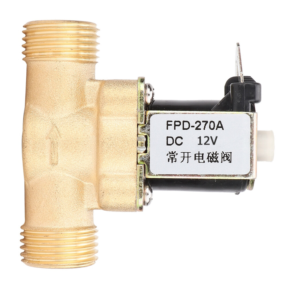 G1/2" Normally Open Brass Solenoid Electromagnetic
