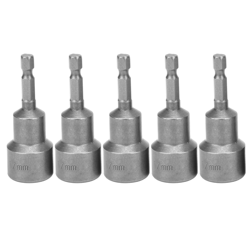 5Pcs Hex Socket Chrome Vanadium Steel Strong