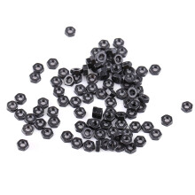 100pcs Carbon Steel Metric Hex Hexagonal Nuts
