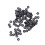 100pcs Carbon Steel Metric Hex Hexagonal Nuts 8