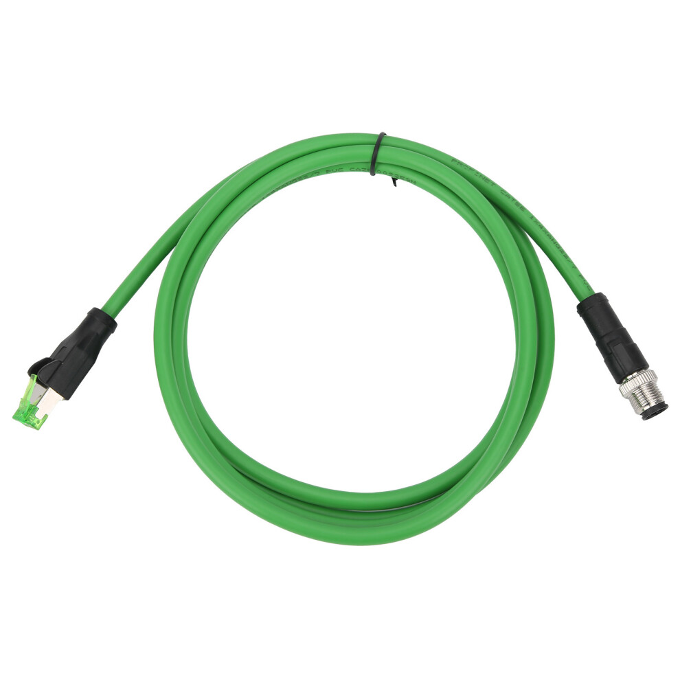 Patch Cord M12 RJ45 Connector Ethernet Shielded