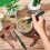 Mini Seeder Seed Seeder Tools, Hand Seedling Spreader and Broom Set, Small Spreader Handheld Seeder 2