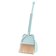 (blue) Easy To And Sturdy Broom With Dustpan For Convenient Placement Satisfy