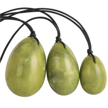 3piece Natural Stone Massage Eggs For Pelvic Floor Workouts And Easy