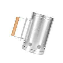Steel Barbecue BBQ Chimney Starter for Rapid Quick Fire Lighting