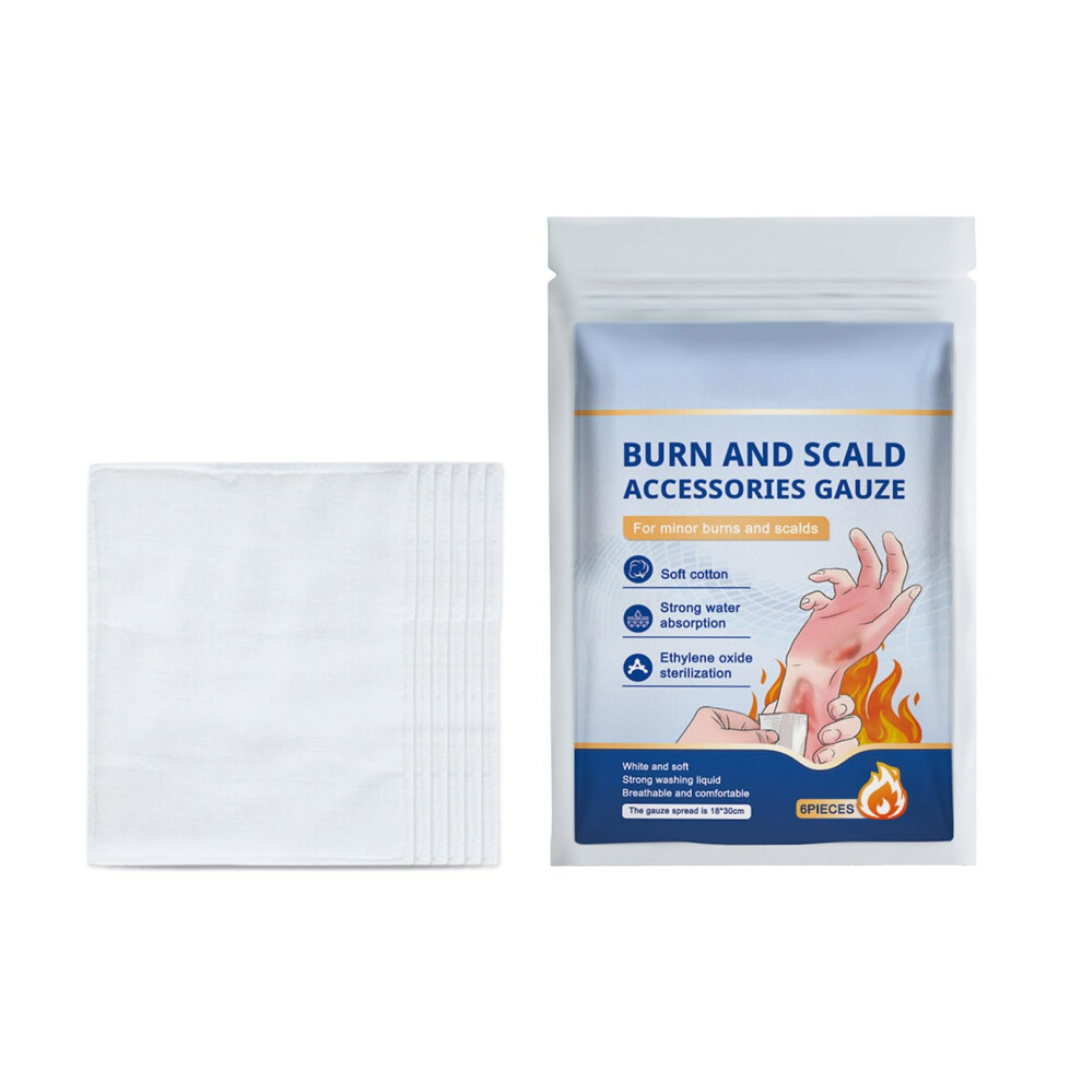 Hemostatic Dressing Gauze for Bleeding Control, Burn and Scald Treatment, Medical Dressing Supplies, Sterile Gauze Pad