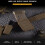 ARC V2 Large Function Pack 5.56/7.62 Molle Accessory Holder Elastomer Material MG-107-CB Tan Color 3