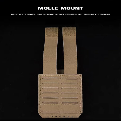 ARC V2 Large Function Pack 5.56/7.62 Molle Accessory Holder Elastomer Material MG-107-CB Tan Color 1