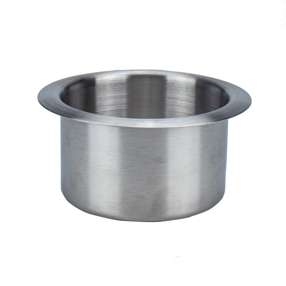 Car Cup Holder Insert Stainless Steel Universal Drink Holder For Boats Rvs Motorhomes Poker Tables 8.5 X 5.5 Cm 6482260341958